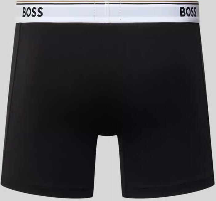 Boss Boxershort van katoenmix in een set van 3 stuks model 'BOXER' - Foto 3