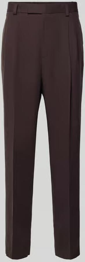 Boss Wide leg bandplooibroek van Lyocell Model 'C-PAT-BB-DPL-262' - Foto 2