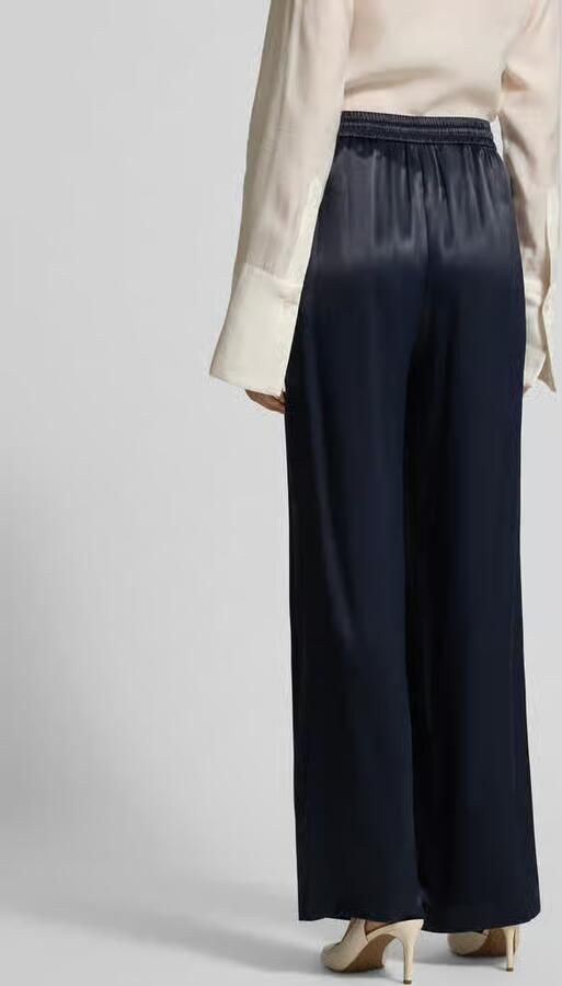 Boss Wide leg broek van pure viscose model 'TAVATI'