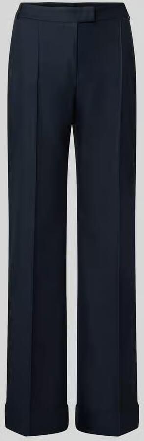Boss Wide Leg broek van viscosemix model 'Talia5'