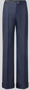 Boss Wide Leg broek van viscosemix model 'Talia5'