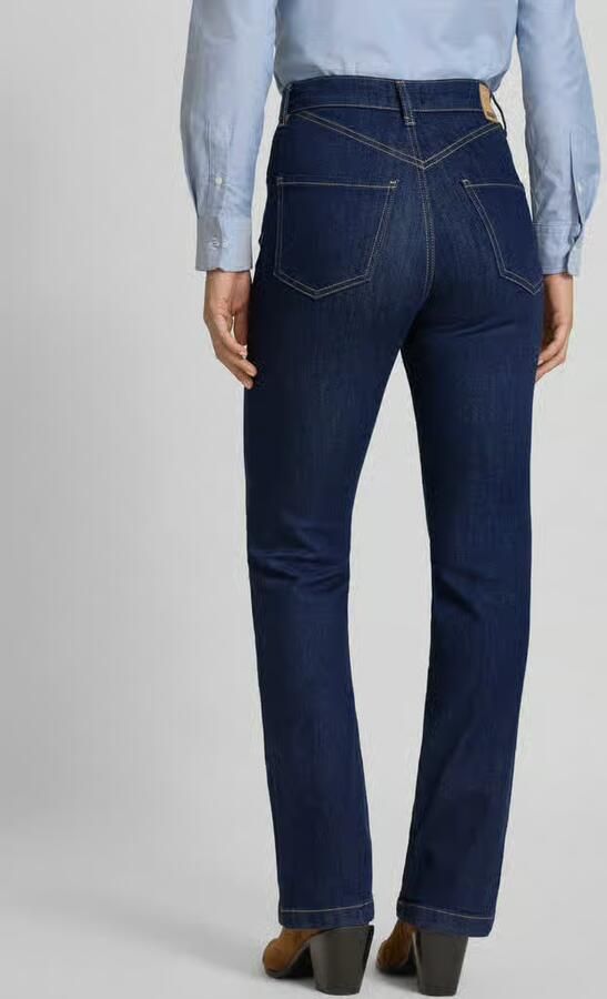 Boss Wide leg fit bootcut jeans van katoenmix model 'LYRIS'