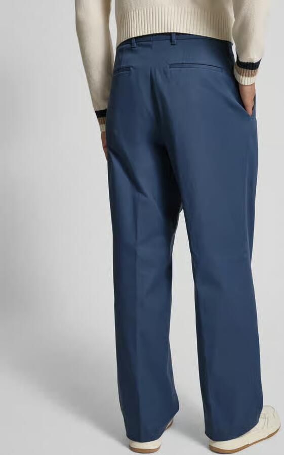 Boss Wijde broek van katoenmix model 'PAT'