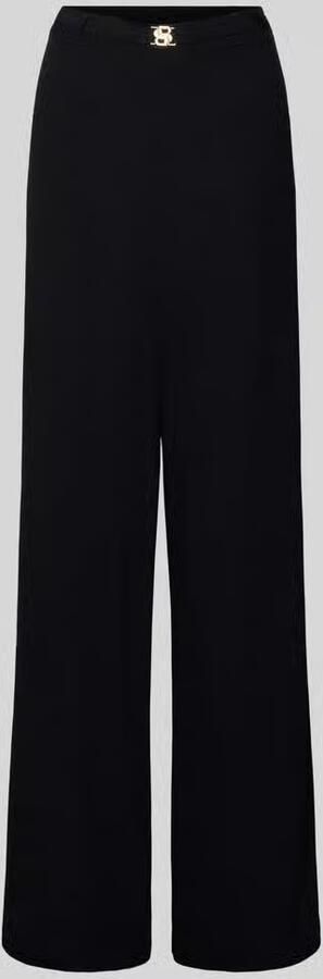 Boss Wijde broek van zuivere viscose model 'DOUBLE B'