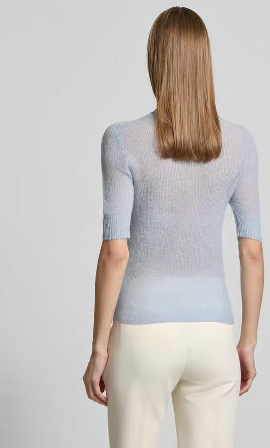 Boss Wollen pullover in gebreide look - Foto 2