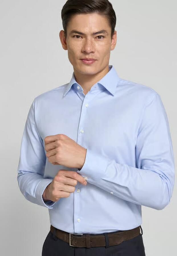 Boss zakelijk overhemd van katoenmix model 'H-JOE-K-C1'
