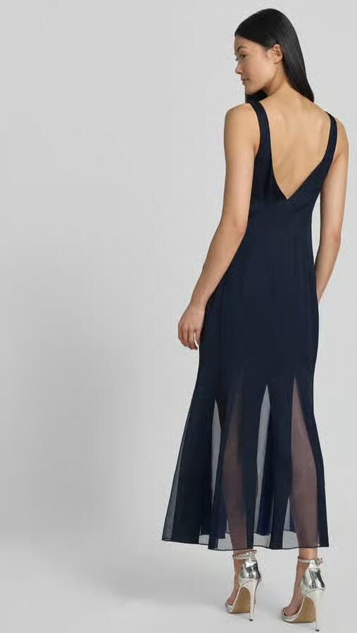 Boss Zeemeerminnen avondjurk van pure viscose model 'DONABELLI'