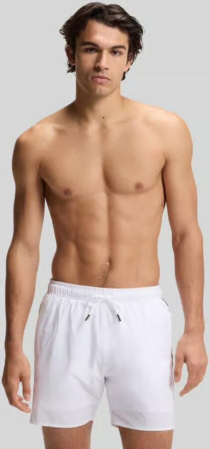 Boss Relaxed fit zwembroek met labelprint model 'Iconic' - Foto 4