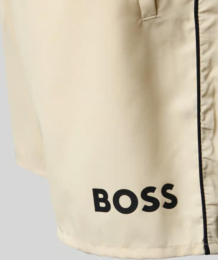 Boss Zwembroek met paspelnaad in contrastkleur model 'STARFISH' - Foto 2