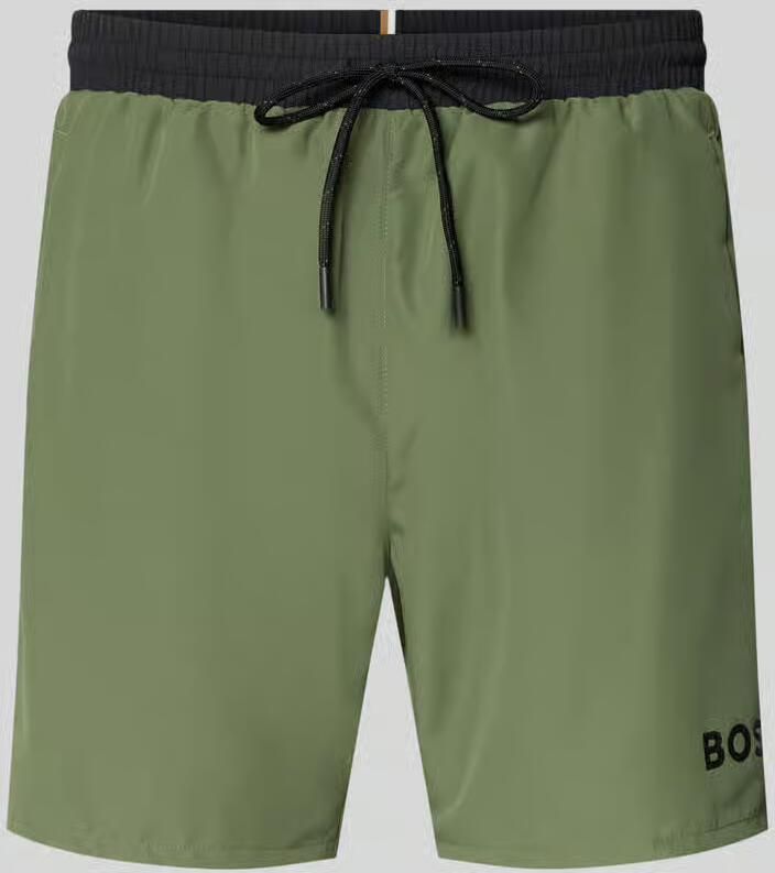 Boss Zwemshorts met contrasterend logo model 'STARFISH' - Foto 2
