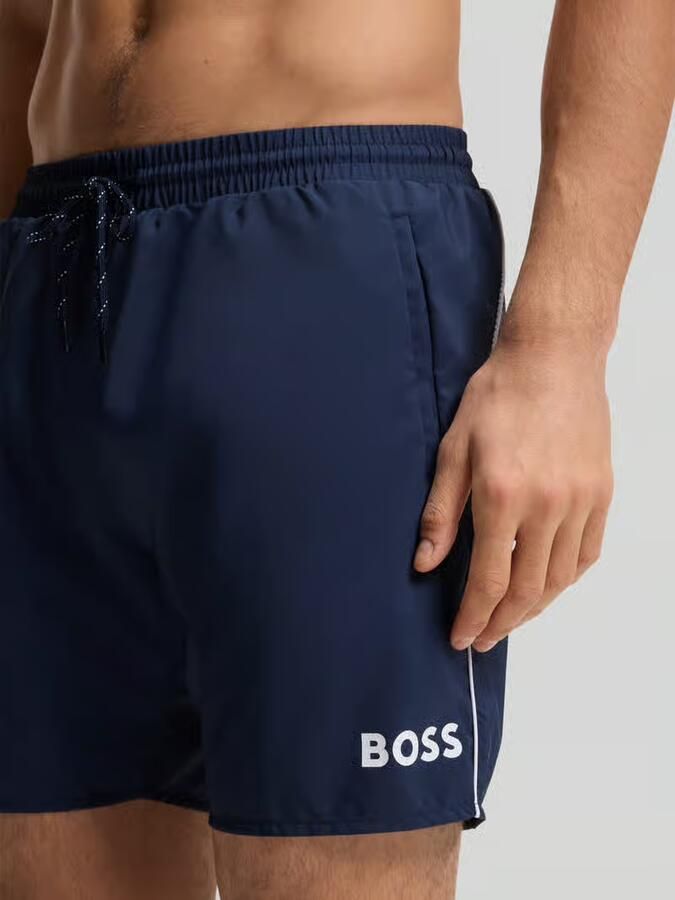 Boss Relaxed fit zwembroek met labelprint model 'STARFISH' - Foto 2