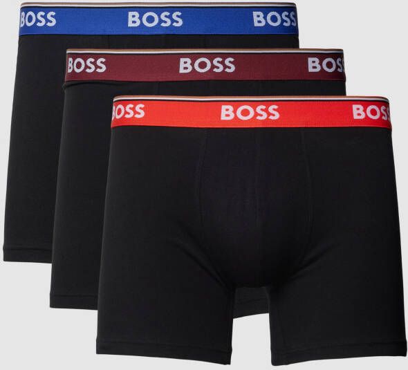Boss Boxershort in two-tone-stijl in een set van 3 stuks