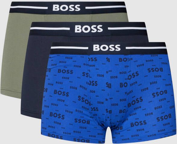 Hugo Boss Trunk 3P Bold Design Boxer briefs Multicolor Heren