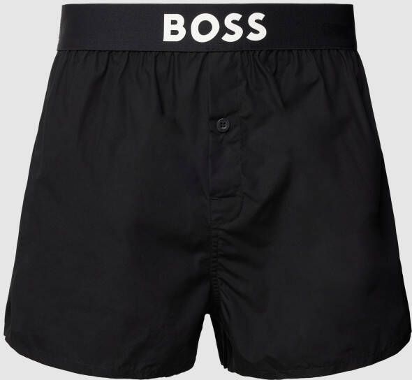 Boss Boxershort met labelprint