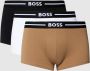 Boss Boxershort met logo in band in een set van 3 stuks model 'Bold' - Thumbnail 2