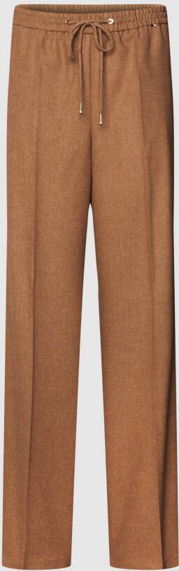 BOSS Casualwear Broek met steekzakken opzij model 'Tocara'