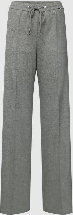 BOSS Casualwear Broek met steekzakken opzij model 'Tocara'