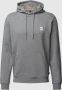Boss Orange Hoodie met labeldetail en kangoeroezak model 'WETALK' - Thumbnail 1