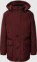 Hugo Boss Rode Herenjas met Afneembare Capuchon Red Heren - Thumbnail 1