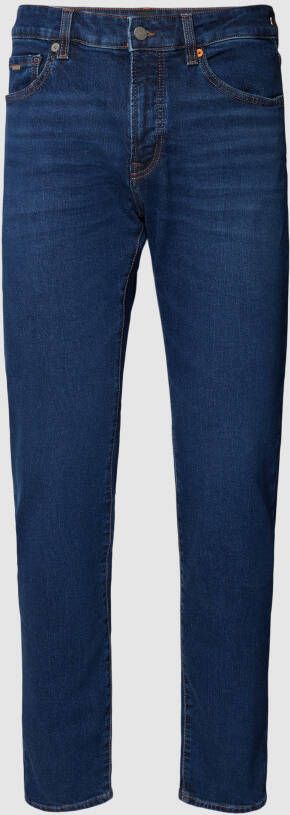 BOSS Casualwear Jeans met labeldetail model 'Maine'