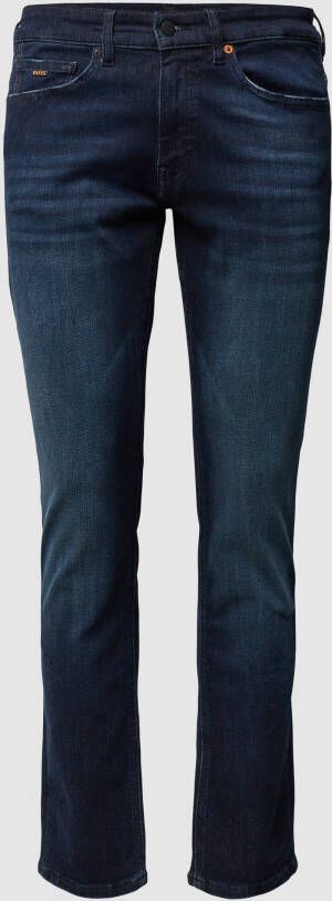 BOSS Casualwear Jeans met labelpatch model 'Delaware'