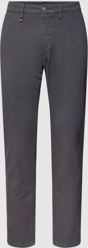 Boss Orange Slim fit chino met labeldetail model 'Schino-Taber'