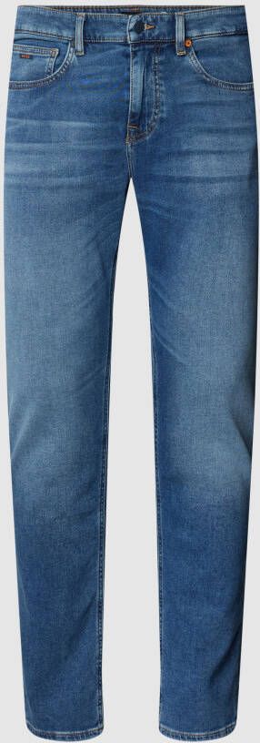 BOSS Casualwear Slim fit jeans met stretch model 'Delaware'