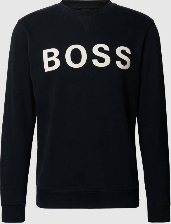 Boss Orange Sweatshirt met labelprint