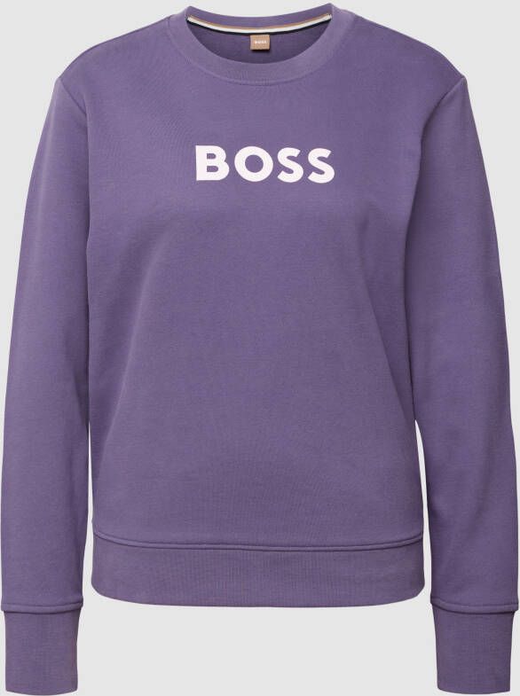 BOSS Casualwear Sweatshirt met logoprint