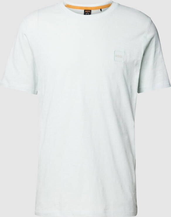 BOSS Casualwear T-shirt in effen design model 'Tegood'