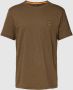 Boss Orange T-shirt met logostitching model 'TEGOOD' - Thumbnail 2