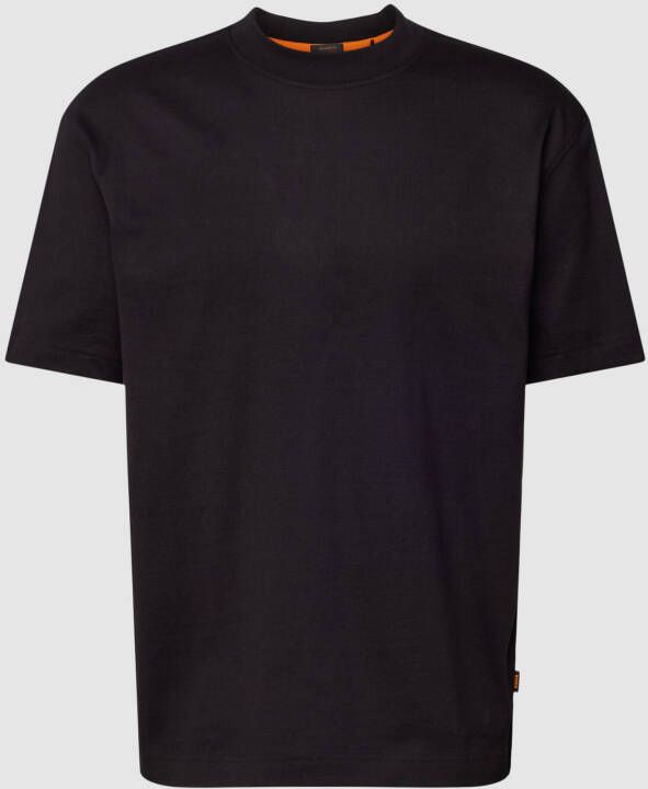 Boss Orange Relaxed fit T-shirt met labelprint model 'TEETIMM'