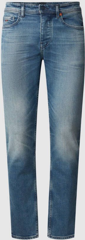 BOSS Casualwear Tapered fit jeans in 5-pocketmodel model 'Taber'