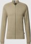 Hugo Boss Groene Vest met Opstaande Kraag en Rits Green Heren - Thumbnail 1