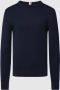 Boss Gebreide pullover met structuurmotief model 'Ecaio' - Thumbnail 1