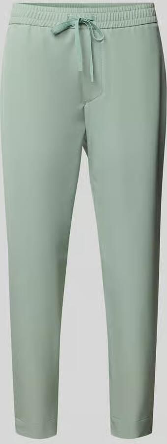 BOSS Green Broek met elastische band model 'Flex'