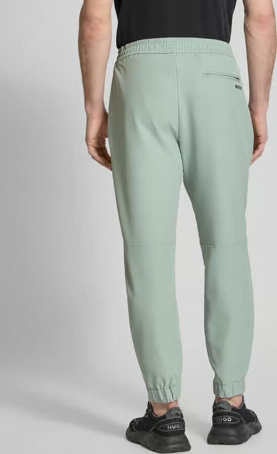 BOSS Green Broek met elastische band model 'Flex' - Foto 2