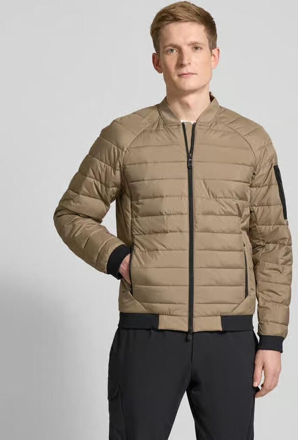 BOSS Green Gewatteerd jack met opstaande kraag model 'Ordos' - Foto 2
