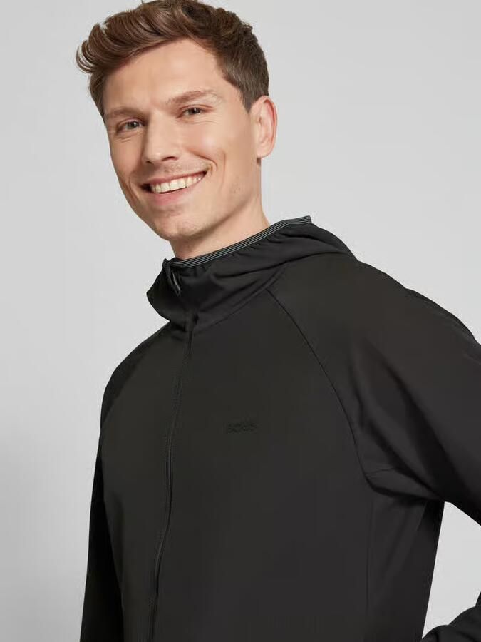 BOSS GREEN Functioneel jack L Commuter waterafstotende functionele jas met rubberen label 4-way stretch - Foto 3