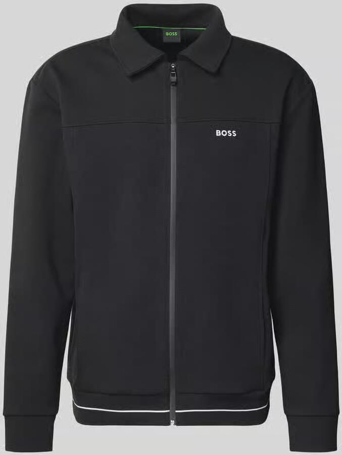 BOSS Green Loose fit blouse met lange mouwen van pure viscose model 'AFFETTO' - Foto 2