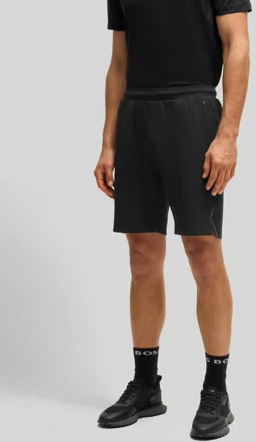 BOSS Green Regular dit sweatshorts van sneldrogend weefsel model 'HECON ACTIVE' - Foto 2