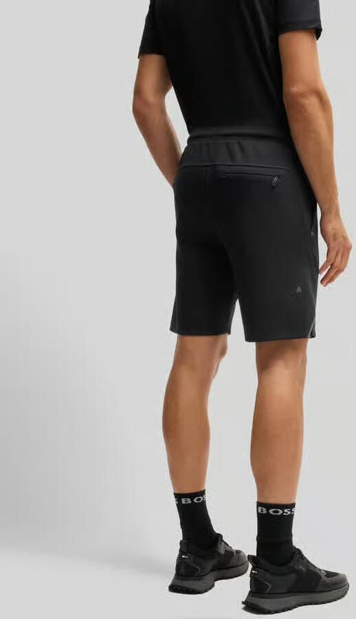 BOSS Green Regular dit sweatshorts van sneldrogend weefsel model 'HECON ACTIVE'
