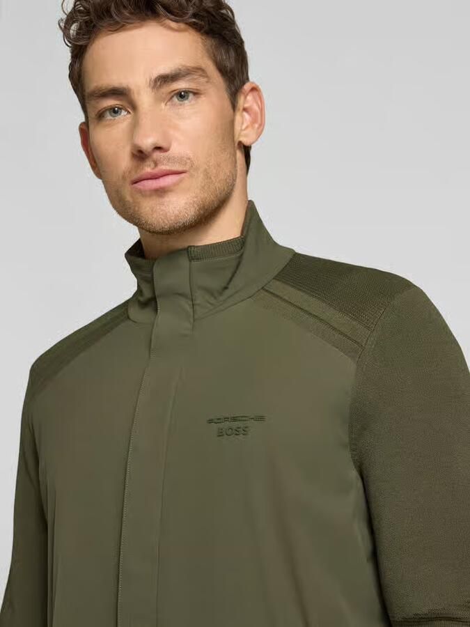 BOSS Green regular fit blouson van modal-mix met zijde-aandeel model 'SPIRIT70'