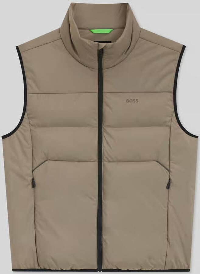 BOSS Green Regular fit bodywarmer met opstaande kraag model 'OW_Urbanex'