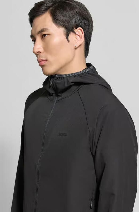 BOSS GREEN Functioneel jack L Commuter waterafstotende functionele jas met rubberen label 4-way stretch - Foto 16