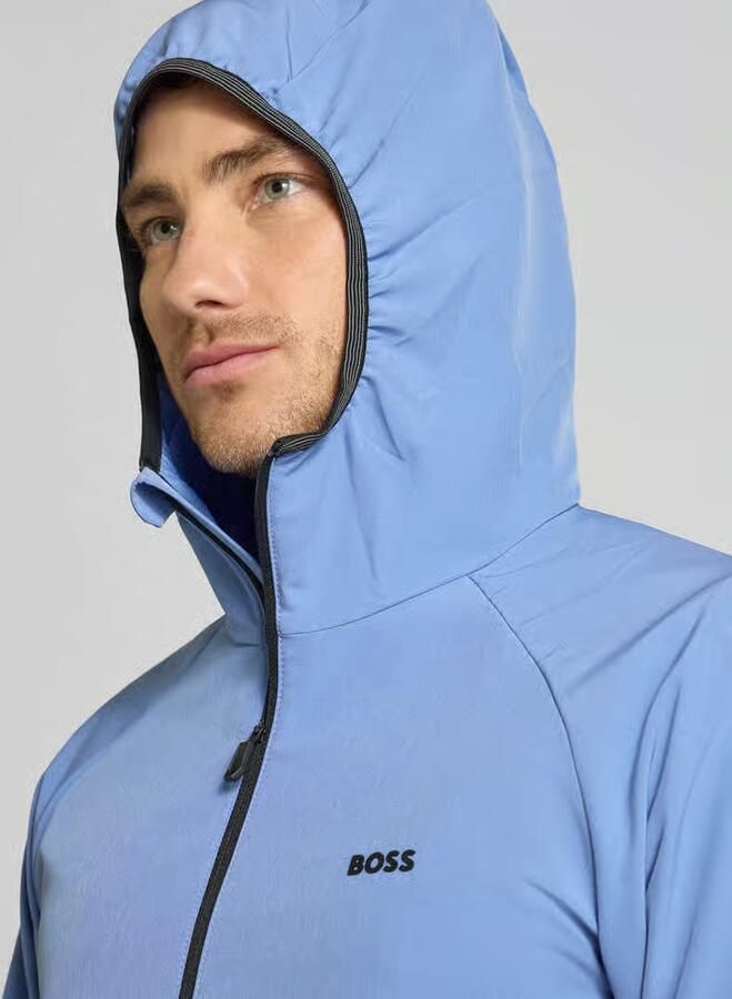 BOSS Green regular fit functioneel jack van waterdicht materiaal model 'L_COMMUTER'