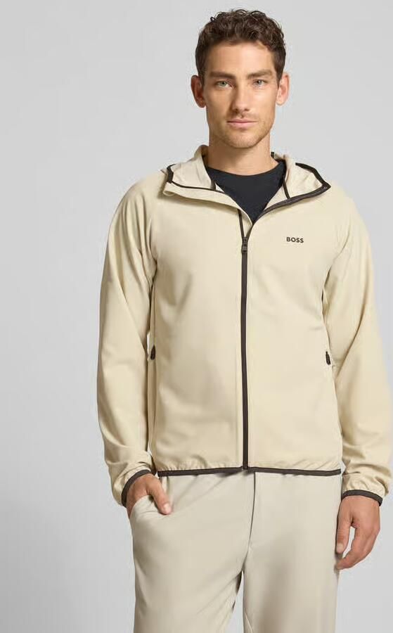 BOSS Green regular fit functioneel jack van waterdicht materiaal model 'L_COMMUTER' - Foto 3