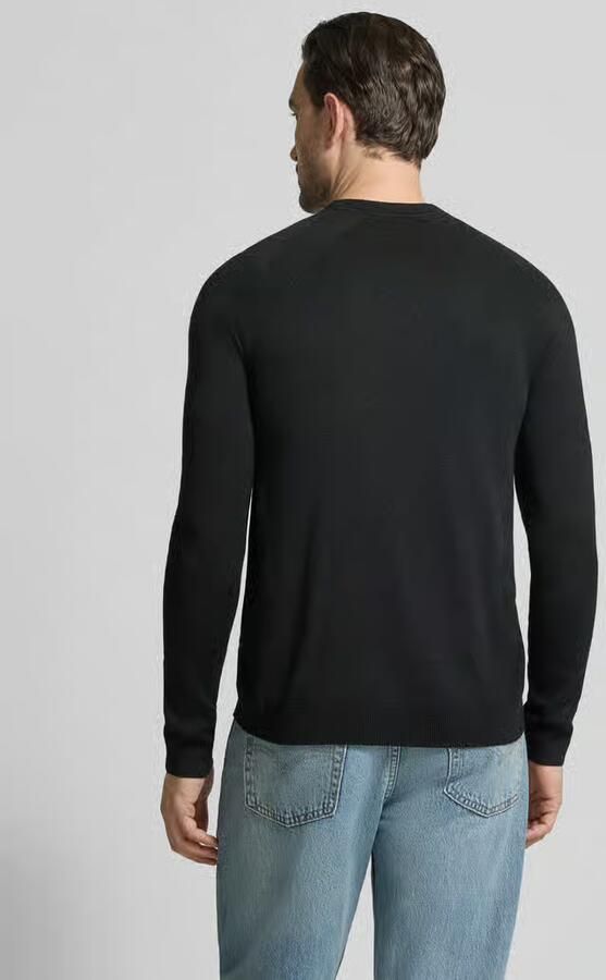 BOSS Green Regular fit gebreide pullover met wol - Foto 2
