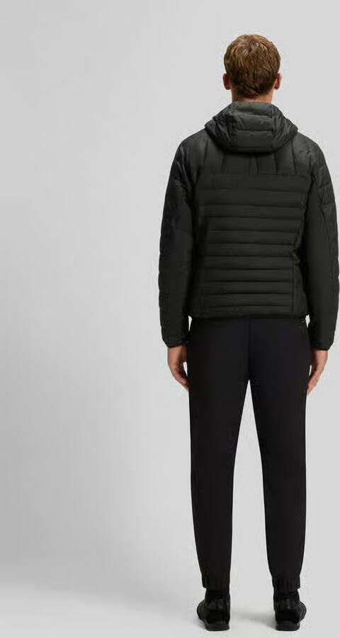 BOSS Green Regular fit gewatteerd jack met capuchon model 'OW_Urbanex' - Foto 8