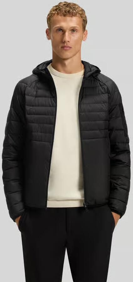 BOSS Green Regular fit gewatteerd jack met capuchon model 'OW_Urbanex' - Foto 9